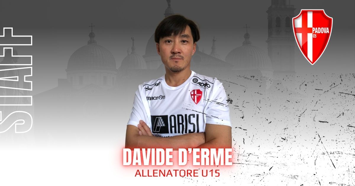 Davide D’Erme è il nuovo allenatore dell’Under 15 biancoscudata