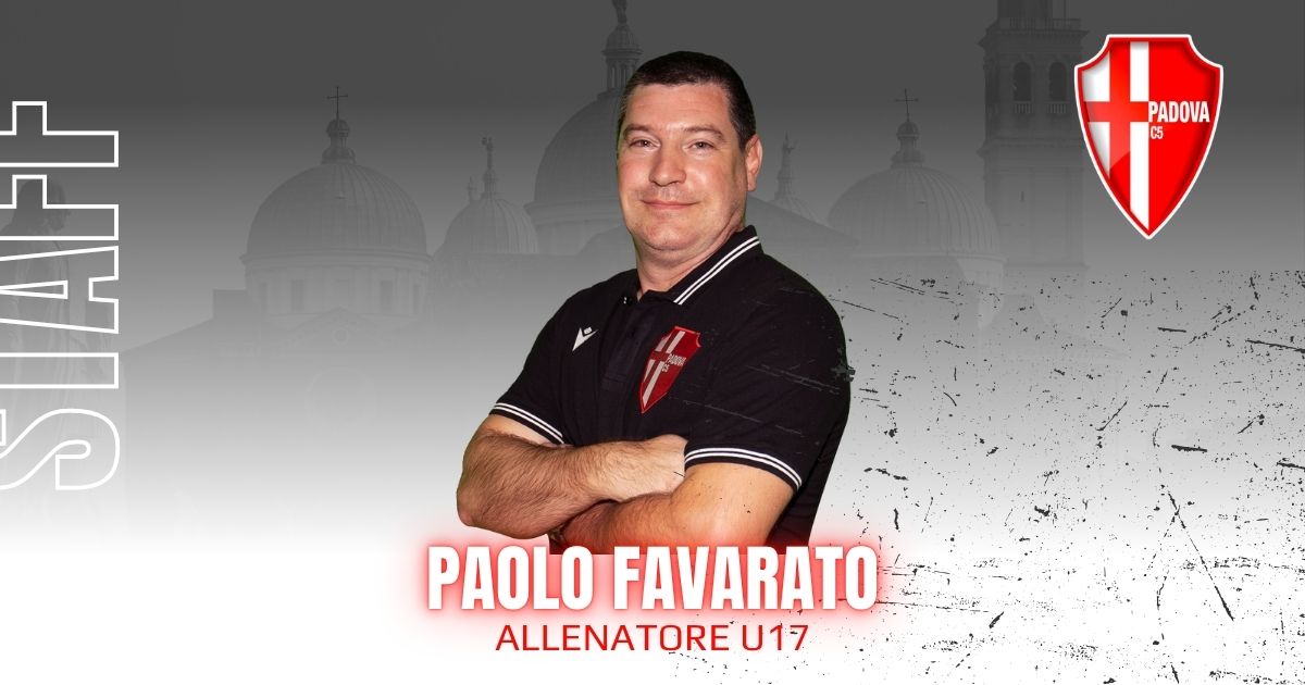 Paolo Favarato torna in panchina: guiderà l’Under 17