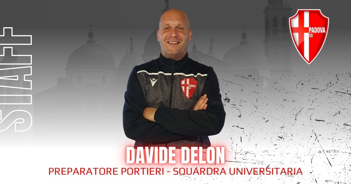 Davide Delon entra nello staff del Padova C5 Universitario: esperienza e passione tra i pali