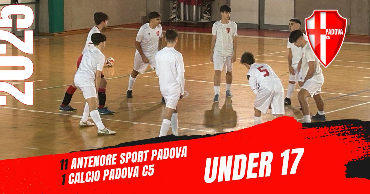 Under 17, derby da dimenticare: l’Antenore Sport supera il Padova 11-1 Under 17, derby da dimenticare: l’Antenore Sport supera il Padova 11-1