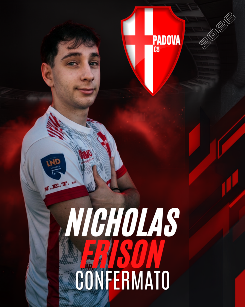 SERIE D Maschile | NICHOLAS FRISON : Rinnovo in Biancoscudato con tanta voglia di riscatto