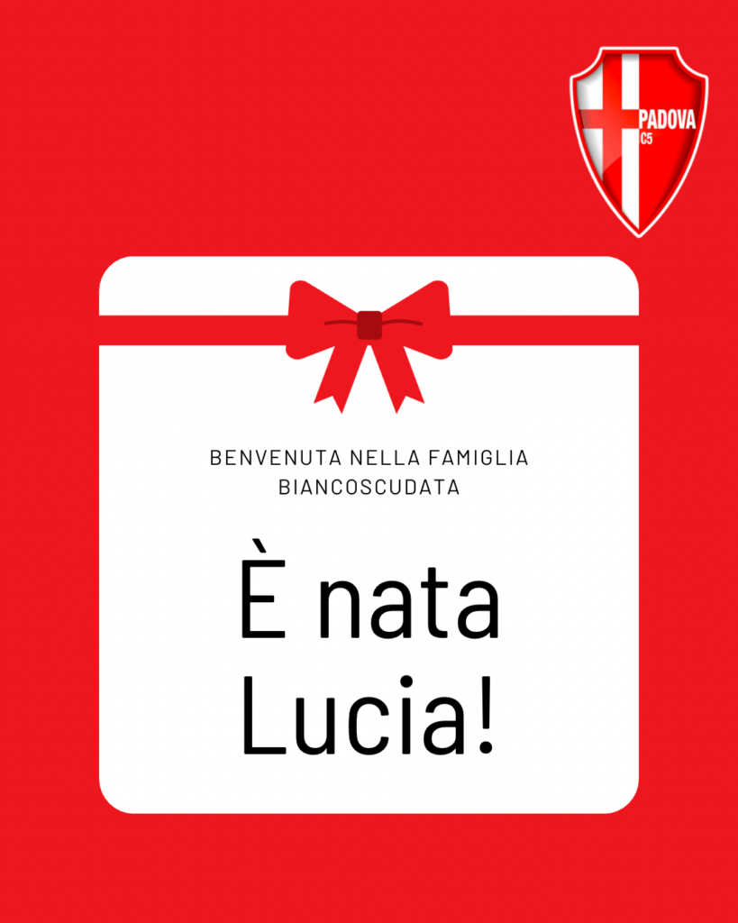 Ben arrivata Lucia! 👶