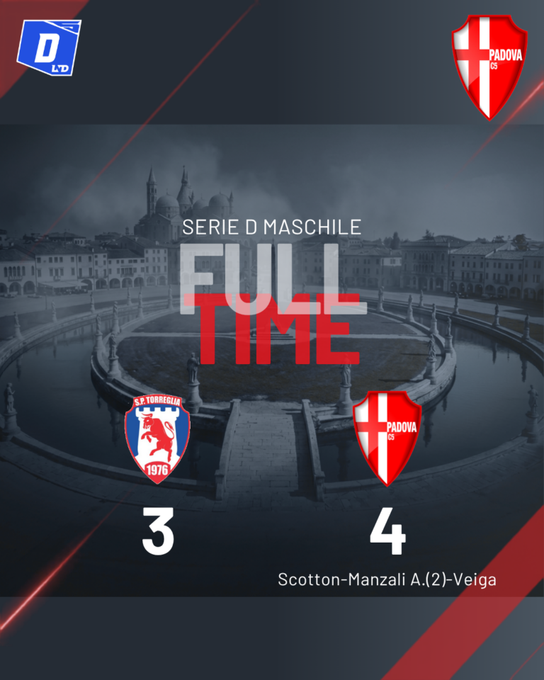 Serie D | Vittoria sofferta a Torreglia