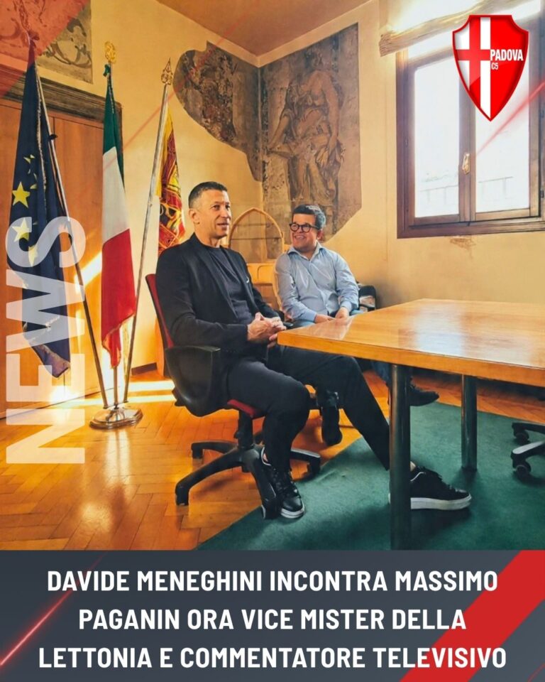News | Davide Meneghini incontra Massimo Paganin🎙️