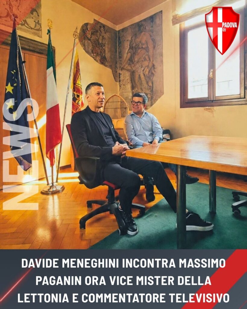 News | Davide Meneghini incontra Massimo Paganin🎙️ News | Davide Meneghini incontra Massimo Paganin🎙️